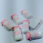 GP031 (Deco) Milk Bottle (Charm Decorative Part) 2P / Set
