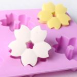Silicone Soap Mould Cherry Blossom 6 Balls (MC306)