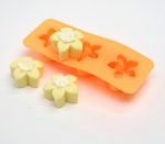 Silicone Soap Mould Star Flower 3 Balls (MC019)