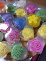 Silicone Soap Mould Star Flower 3 Balls (MC019) - Image 3