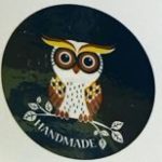 부엉이 스티커(블랙) 1장 8매