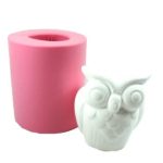 MH076(수제몰드)  3D 입체부엉이 (대)