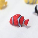 SY039 (miniature) red fish nemo 2P/set