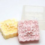 Handmade Soap Mould Square Bead Antique (Pink Silicon Change) (MH031)