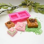 MC016( 실리콘몰드) 사각나비-2구 - 이미지 2