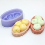 Silicone Soap Mould Apple Basket (MC009)
