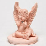 Handmade Soap Mould Thinking Angel (Semi Solid) (MH082)