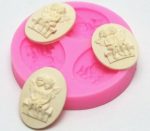 MH083(수제몰드) Mini 쌍둥이천사-3구