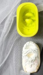 Silicone Soap Mould Race Shoes No. 3 - 1 Ball * 2 ea (MC105) - Image 3