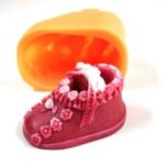 Silicone Soap Mould Race Shoes No. 3 - 1 Ball * 2 ea (MC105)