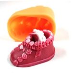 Silicone Soap Mould Race Shoes No. 3 - 1 Ball * 2 ea (MC105)