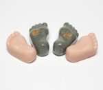 MH181(수제몰드) 앙증 아기양발-2구 - 이미지 2