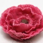Handmade Soap Mould Poppy (3D incision type) (MH065)