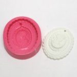 MH145(수제몰드) 엔틱(레이스타원)까메오-1구