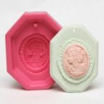 MH144(수제몰드) 엔틱 팔각까메오-1구