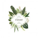 Sticker transparent - Organic ORGANIC Rinse (2 Stickers per Sheet)