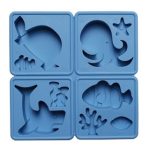 Silicone Soap Mould IK Seaworld 4 Balls (MC059)