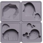 MC058(실리콘몰드) 이크콜드월드-4구