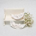 MH103( 수제몰드)  잎사귀속에 아기천사1호 - 이미지 2