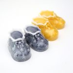 Silicone Soap Mould Wrinkle Lace Shoes 1 Ball * 2 ea (MC112) - Image 3