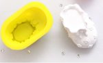 Silicone Soap Mould Wrinkle Lace Shoes 1 Ball * 2 ea (MC112) - Image 2