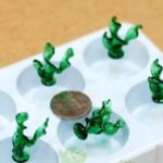 SY034( 미니어처) 초록해초(유리제품) 1P