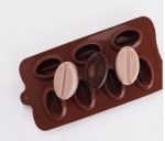 Silicone Soap Mould 7 Cups of Coffee Beans (MC313)