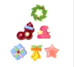 Silicone Soap Mould Christmas Tree Deco 6 Balls (MC188) - Image 2