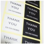 Sticker - THANK YOU (10 Stickers Per Sheet)
