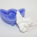 MC288( 실리콘몰드) 턱괸천사-1구