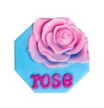 Silicone Soap Mould Single Octagonal Rose (MC008) - Image 5