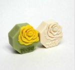 Silicone Soap Mould Single Octagonal Rose (MC008) - Image 2