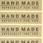 ST-20 HAND MADE sticker (20 Stickers Per Sheet )