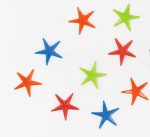 YS028 (Miniature) Plastic Starfish Mix 12P / Set