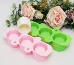 MC013( 실리콘몰드) 육각형화분-3구 - 이미지 3