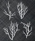 SY026 (candle accessories) seaweed - white artificial coral 3P / set