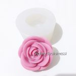 MH214( 수제몰드) 심플장미-1구