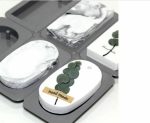 Silicone Tablet Mould Two-type of 6 Balls (Ellipse / Rectangular) (MC332)