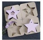 Silicone Tablet Mould Star 4 Balls (MC334)