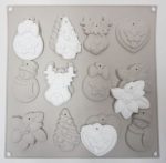 Silicone Tablet Mould Christmas 12 (MC340) - Image 3