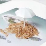 SY173 - Miniature - Petit Parasol (White 1ea / 4ea)