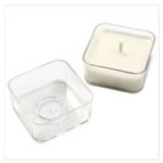 SY519-PC Tea Light Container (Square) 10ea/set