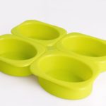 Silicone Soap Mould Four Balls Plain Ellipse (MC215)