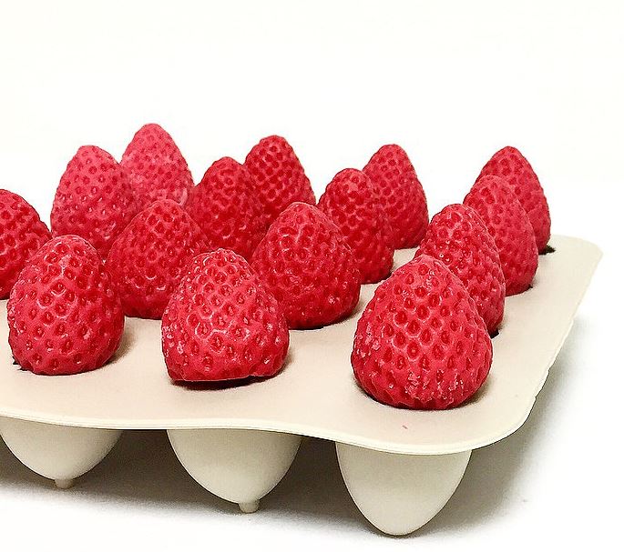 Silicone Soap Mould Strawberry 16 balls (MC342) - Sydney