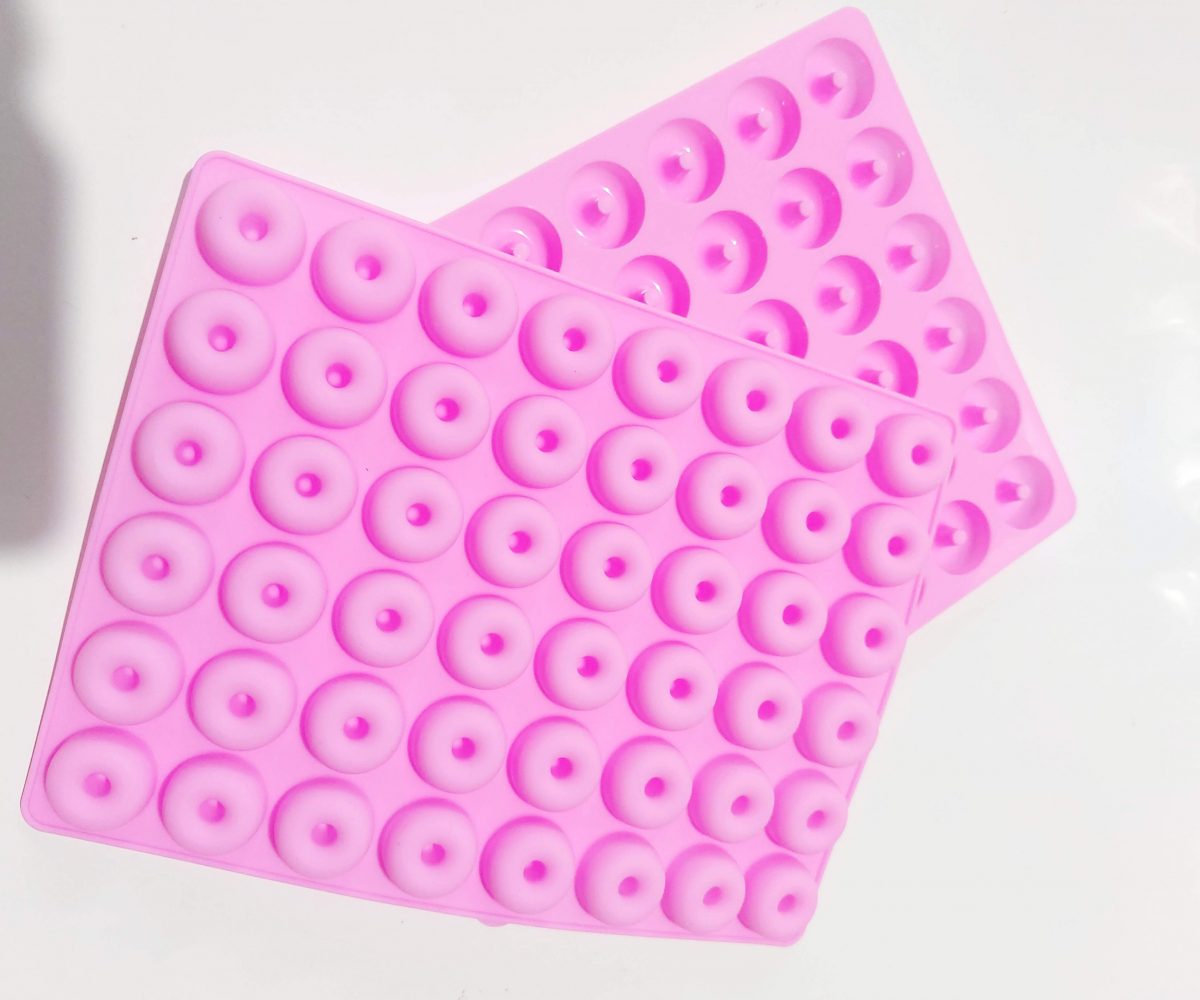 MC354- (실리콘몰드) 미니 도넛 48구 - 이미지 1