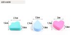 Silicone Soap Mould Mini Flat (Heart / Cloud / Drop) 45 balls (MC350) - Image 4