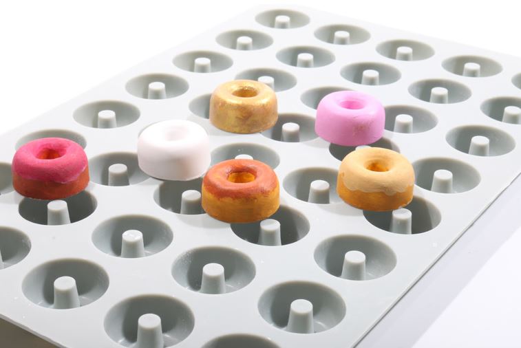 mini donut silicone mold