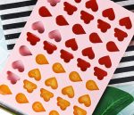 Silicone Soap Mould Mini Flat (Heart / Cloud / Drop) 45 balls (MC350) - Image 3