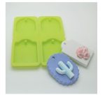 Silicone Tablet Mould Mini (Antique Ellipse, Picture Frame) 4 Balls (MC359) - Image 2