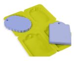 Silicone Tablet Mould Mini (Antique Ellipse, Picture Frame) 4 Balls (MC359)